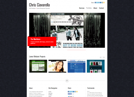 chrisciavarella.com (2012-2014)